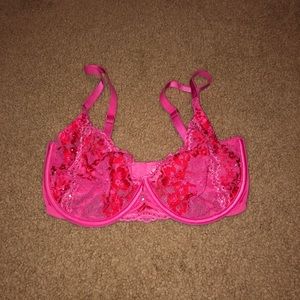 Unlined lace bra